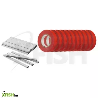 Neotools növénykötöző szalag + kapocs készlet 25m szalag + 10000 kapocs, 15g455-höz