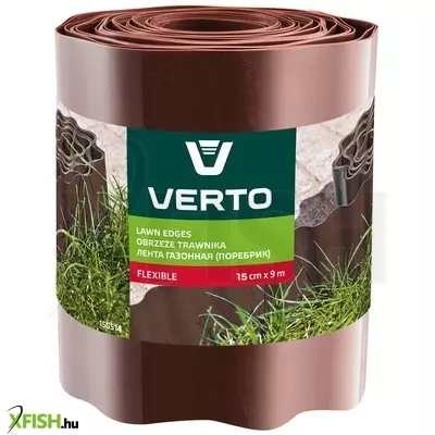 neotools ágyásszegély 15cm, 9m, barna