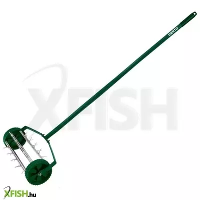 Neotools fűszellőztető, gyepszellőztető, kézi, 27 tüske, 15 cm dobátmérő