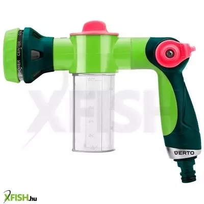 Neotools öntözőpisztoly, permetező tartályos, állítható szórófejjel