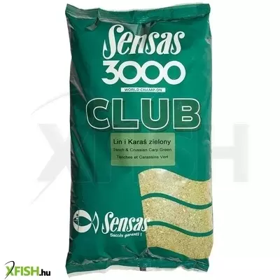 Sensas 3000 Club Tanches&Carrassio Compó Kárász Etetőanyag 1000g