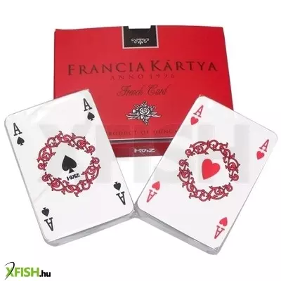 Kvíz dobozos 2 X 55 lapos francia kártya