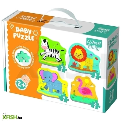Trefl: Szafari állatok bébi forma puzzle