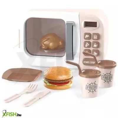 Happy Gourmet: Játék mikrohullámú sütő - krémszínű