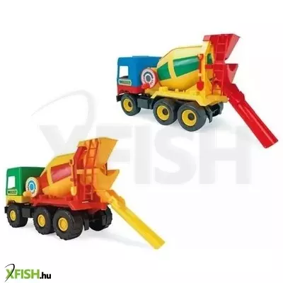 Wader: Middle Truck Betonkeverő autó, 40 cm - többféle