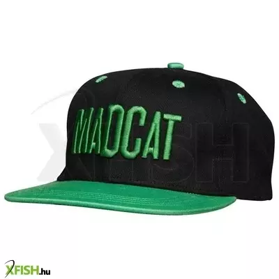 Madcat Skull Flatbill Cap Baseball Sapka