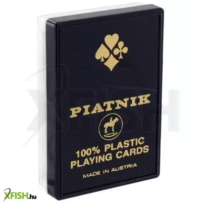 Piatnik plasztik 55 lapos póker kártya - többféle