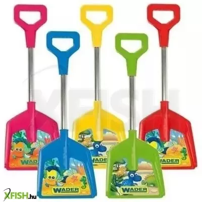 Wader: Rövid szárú lapát fém nyéllel, 42 cm - többféle