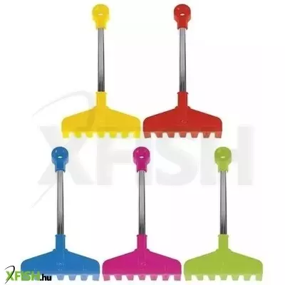 wader: rövid szárú gereblye fém nyéllel, 32 cm - többféle