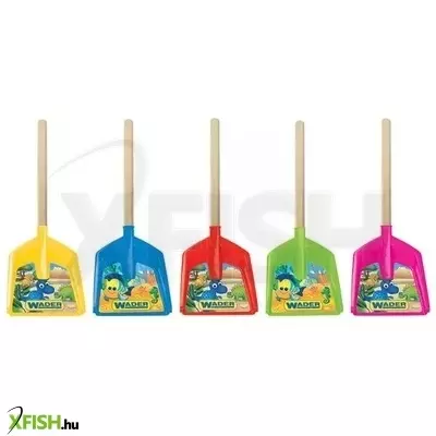 Wader: Rövid szárú lapát fa nyéllel, 39 cm - többféle