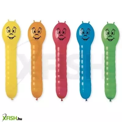 Színes lufi kukac szett - 5 db