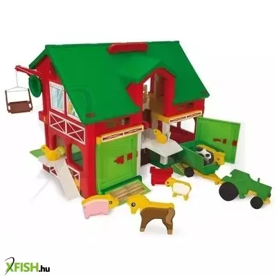 Wader: Play Farm játékszett - kétszintes