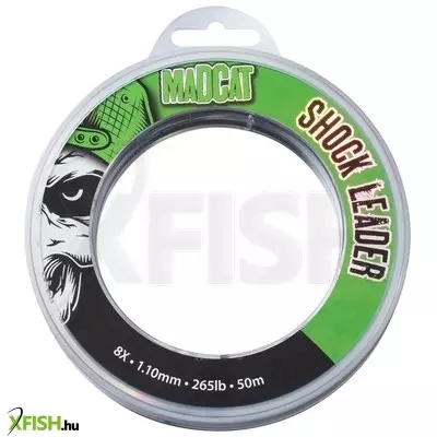 Madcat Shock Leader Harcsázó Előkeszinór 50m 1.10mm 120Kg