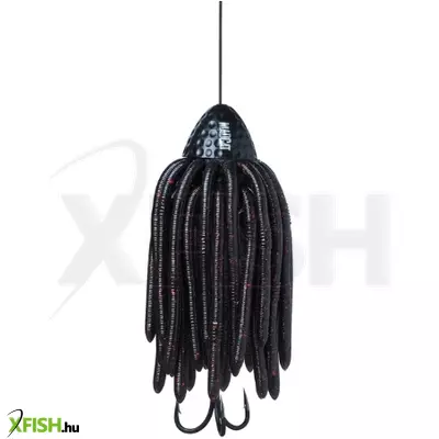 Madcat Worms Teaser Harcsázó Műcsali Black 150g 1db/csomag