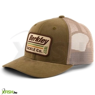 Berkley Striper Trucker Baseball Sapka Barna Zöld