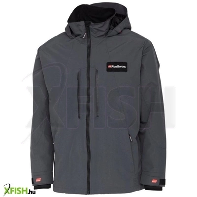 Abu Garcia Fishing Jacket Horgász Kabát Szürke Xl