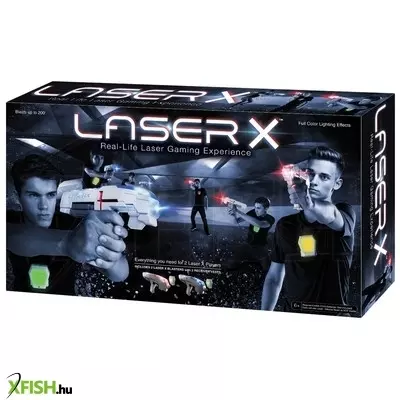 Laser-x infravörös pisztoly 2 darabos készlet