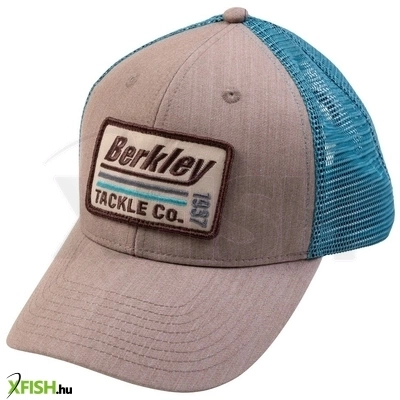 Berkley Trucker Cap Heather Teal Baseball Sapka