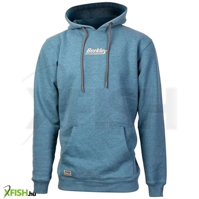 berkley hoodie heather teal horgász pulóver xl