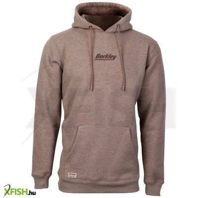Berkley Hoodie Heather Khaki Horgász Pulóver S