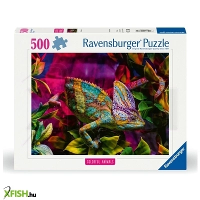 Ravensburger puzzle 500 db - kaméleon