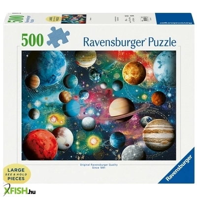 Ravensburger puzzle 500 db - csodás bolygók