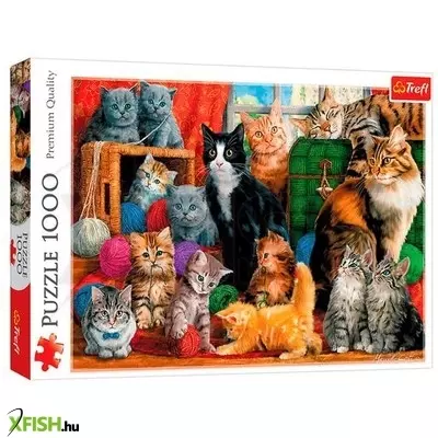 Trefl: Macskatalálkozó 1000 db-os puzzle