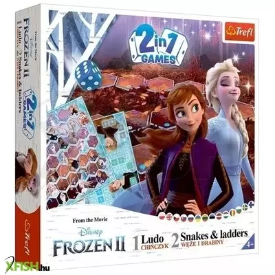 trefl: 2 az 1-ben jégvarázs 2 társasjáték