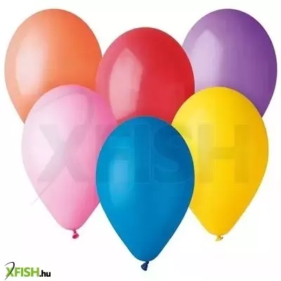 Szivárvány színű lufi csomag - 10 db