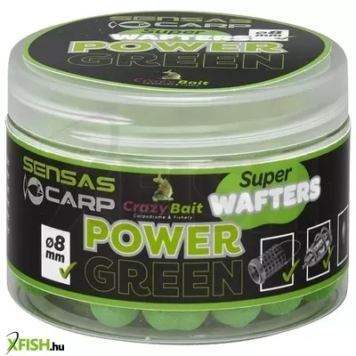Sensas Wafters Super Power Green Method Csali Fokhagyma 8mm 80g