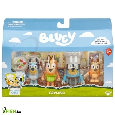 Moose bluey desszert szett 4db