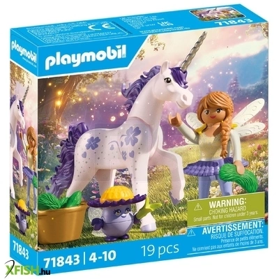 playmobil gyűjthető egyszarvú szerencsés levendula tündérrel