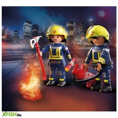 Playmobil tűzoltó brigád