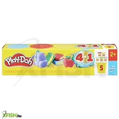 play-doh iskolakezdés 4 +1 ajándék csomag