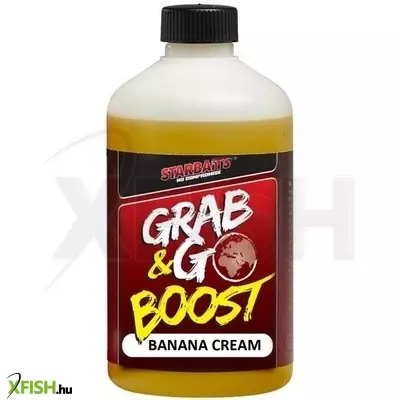 Starbaits Booster Liquid G&G Global Banán Krém 500ml