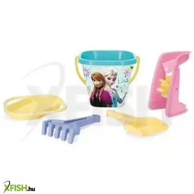 Wader: Jégvarázs vödrös homokozó szett, 5 részes