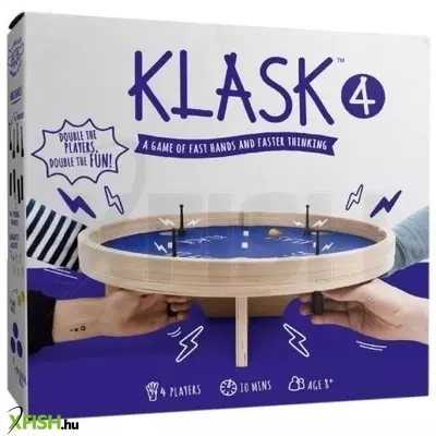 Klask 4 személyes ügyességi társasjáték
