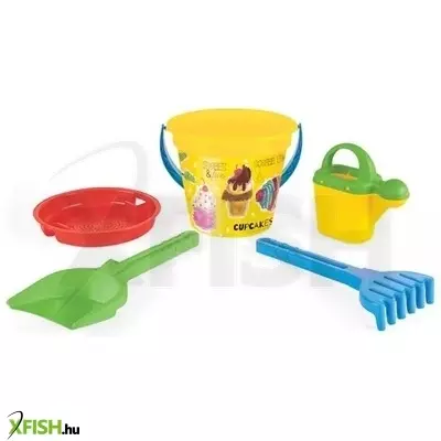 wader: süteményes homokozó szett - 5 részes