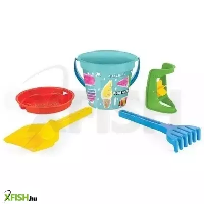 wader: fagylaltos homokozó szett - 5 részes
