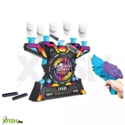 hover shot szivacslövő fegyver lebegő golyó célpontokkal