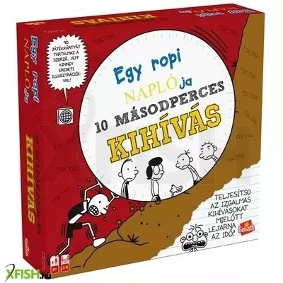 egy ropi naplója: 10 másodperces kihívás társasjáték