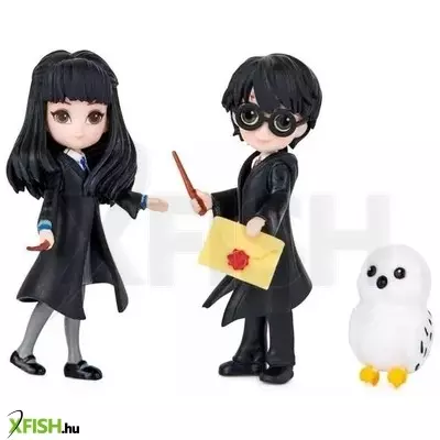 Harry Potter: Harry és Cho figura szett, Hedwig figurával