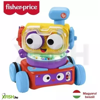 Fisher-Price: Kacagj és Fejlődj! - 4 az 1-ben tanuló robotpajti