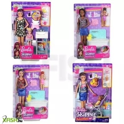 Barbie: bébiszitter játékszett - többféle