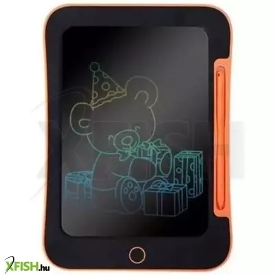 LCD színes rajztábla, 21,5 cm - narancssárga