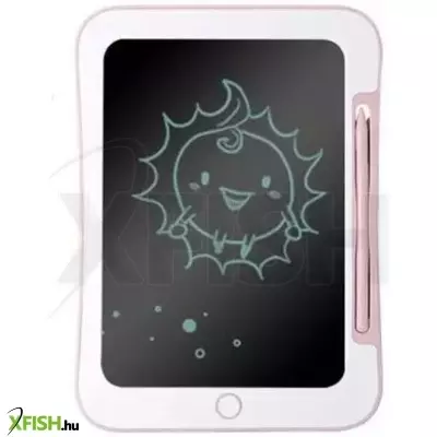 LCD rajztábla, 21,5 cm - rózsaszín