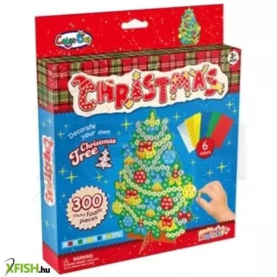 kreatív karácsonyfa díszítő szett