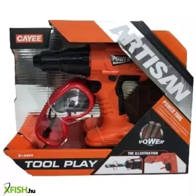 Fúró védőszemüveggel