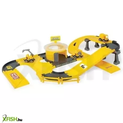 Wader: Play Tucks City autópálya építő állomás játékszett - 3,7 m