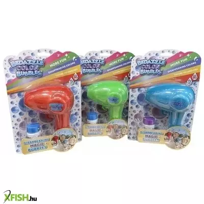 Bedazzle Color Bubbles: Színes buborékfújó pisztoly - többféle